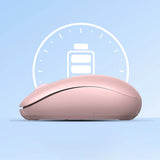 Trådløs mus USB 2.4GHz Ugreen MU105 - Pink