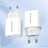 Wozinsky WGWCCW 20W USB-C vægoplader - hvid