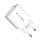 Wozinsky WGWCCW 20W USB-C vægoplader - hvid