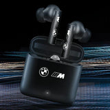 BMW Bluetooth hovedtelefoner BMWSES20MAMK TWS + docking station sort/sort M Collection