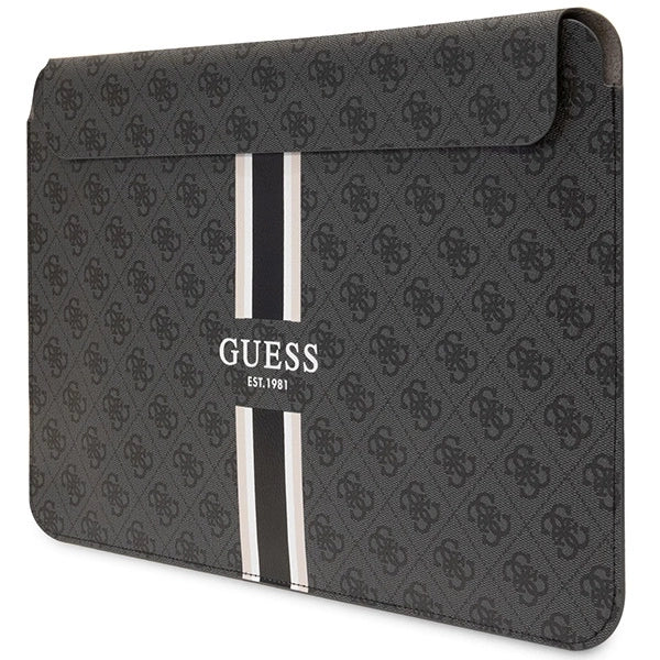 Guess 4G Printed Stripes cover til en 14" laptop - sort