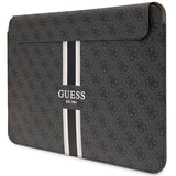 Guess 4G Printed Stripes cover til en 14" laptop - sort
