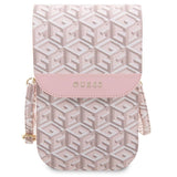 Guess Håndtaske GUWBHGCFSEP pink/pink GCube Stripe
