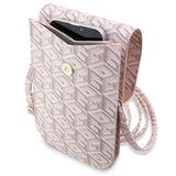 Guess Håndtaske GUWBHGCFSEP pink/pink GCube Stripe