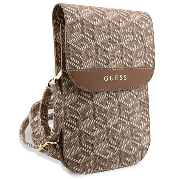 Guess Handbag GUWBHGCFSEW brun/brun GCube Stripe