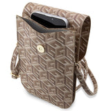 Guess Handbag GUWBHGCFSEW brun/brun GCube Stripe