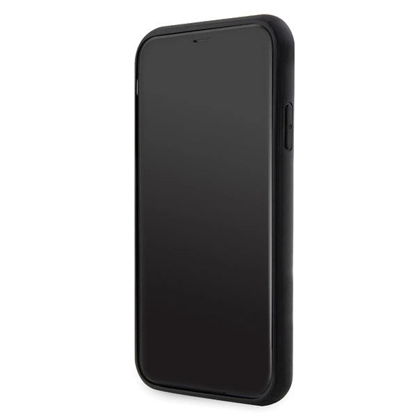 Karl Lagerfeld KLHCN61G2CPK iPhone 11 / Xr 6.1" black/black hardcase Glitter Choupette Patch
