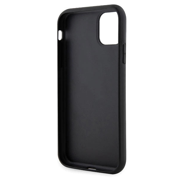 Karl Lagerfeld KLHCN61G2CPK iPhone 11 / Xr 6.1" black/black hardcase Glitter Choupette Patch