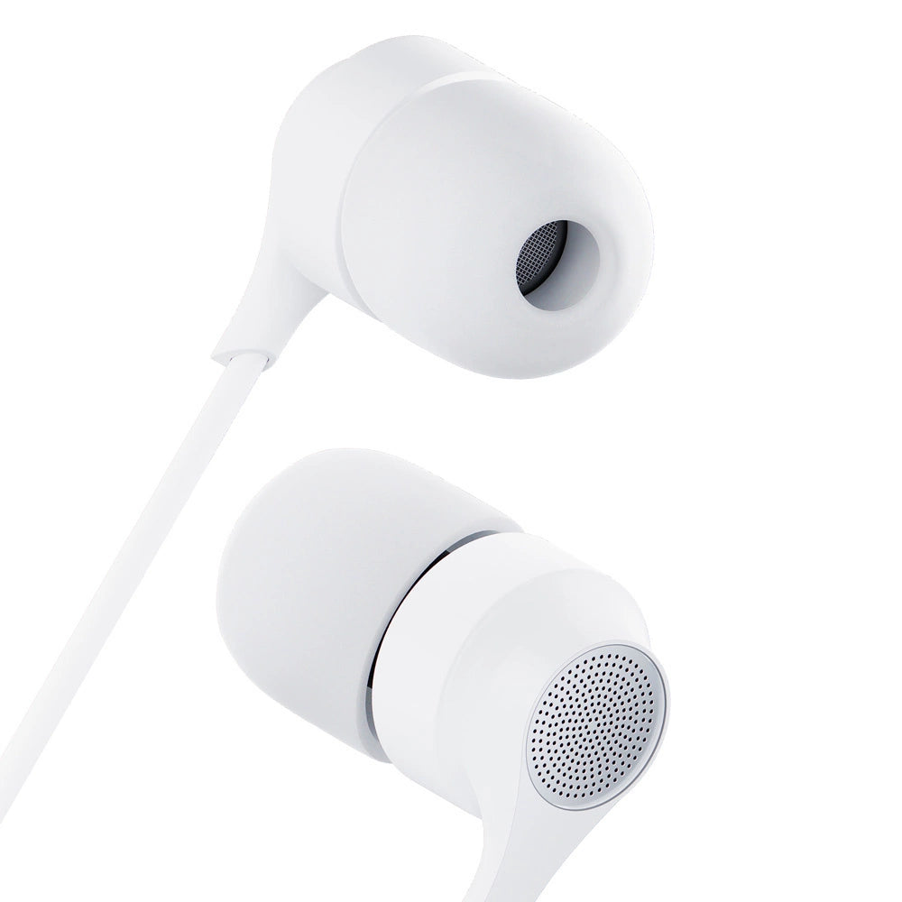 USB-C 3mk Wired Headphones - hvid