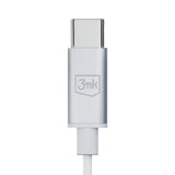 USB-C 3mk Wired Headphones - hvid