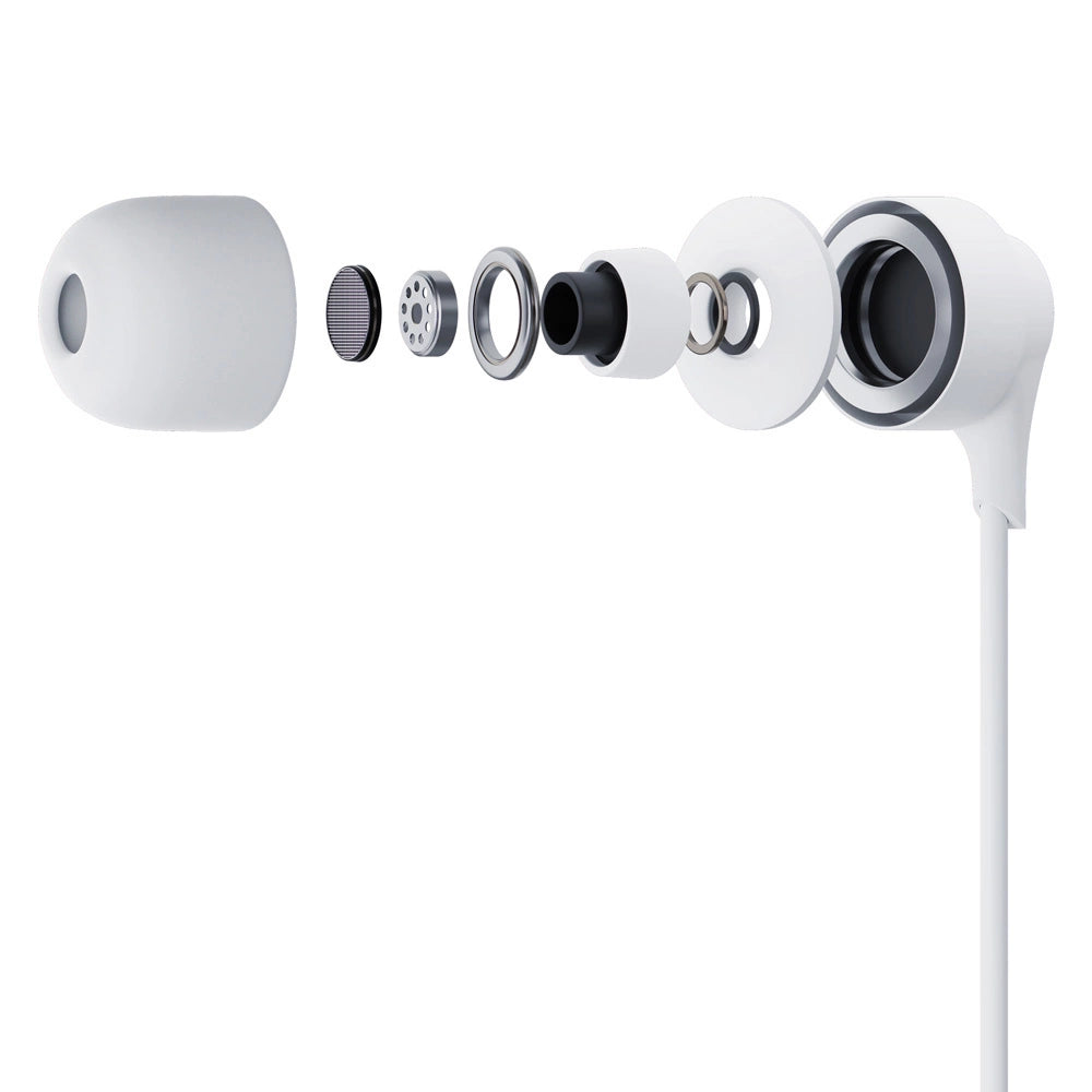 USB-C 3mk Wired Headphones - hvid