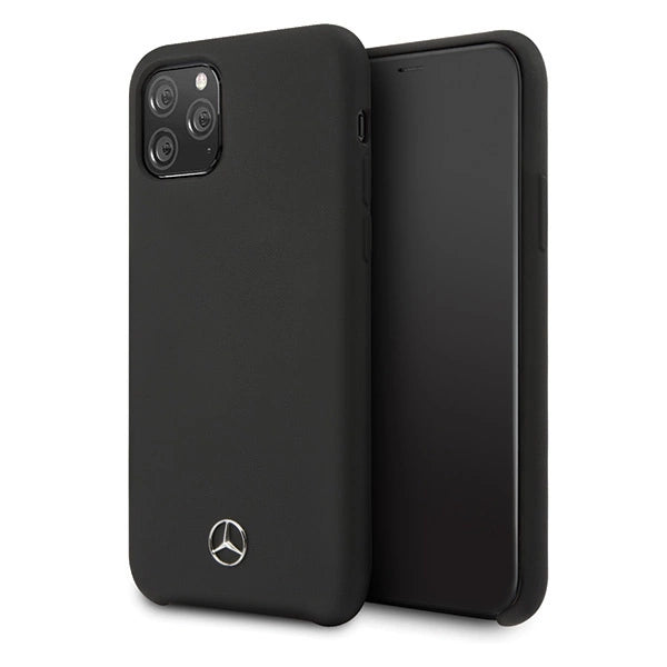 Mercedes MEHCN58SILBK iPhone 11 Pro hardcase sort/sort Silicone Line