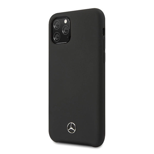 Mercedes MEHCN58SILBK iPhone 11 Pro hardcase sort/sort Silicone Line