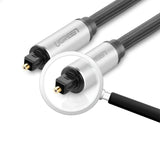 Ugreen AV108 10541 Optisk Toslink/SPDIF-kabel 3m - Grå