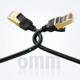 Ugreen NW107 RJ45/Cat 7 F/FTP netkabler 15m - sort