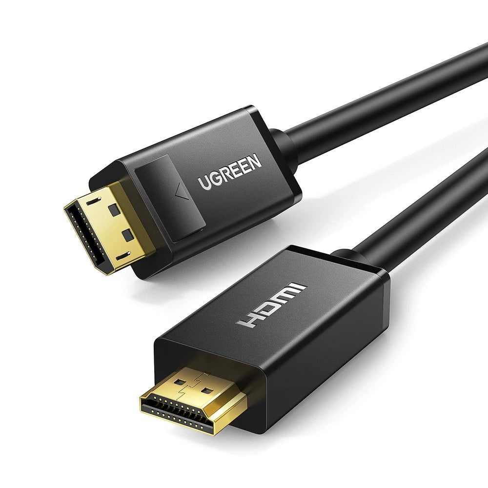 DisplayPort - HDMI-kabel Ugreen DP101 4K 3m - sort
