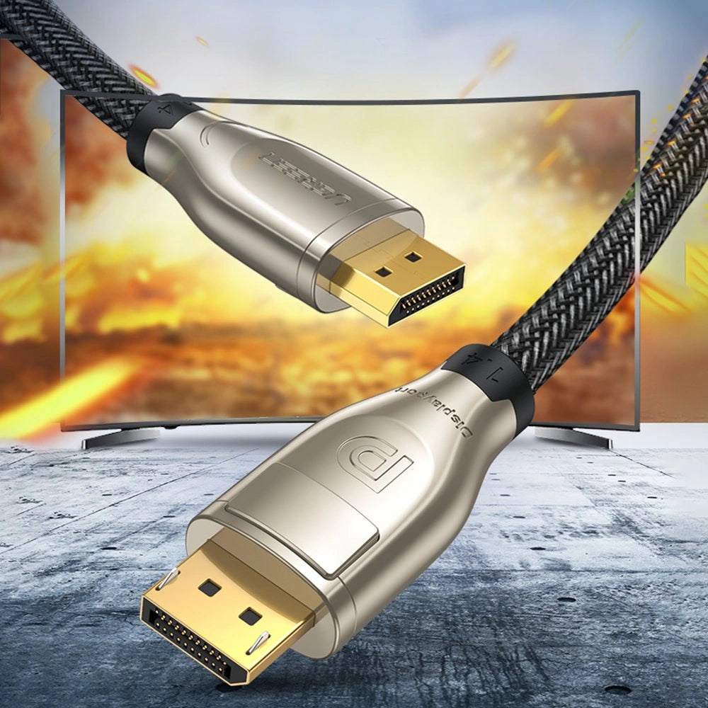 DisplayPort - DisplayPort Ugreen DP112 DP1.4 8K 3m Kabel - sort
