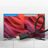 Ugreen DP102 10244 DisplayPort 1.2 4K / DisplayPort 1.2 4K Kabel 1 m - sort