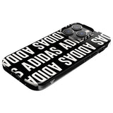 Adidas OR Snap Case Logo iPhone 14 Pro 6.1" black/black 50246