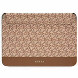Guess GCube Stripes case til en 14" laptop - brun