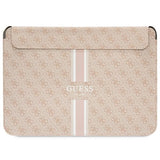 Guess 4G Printed Stripes cover til en 14" laptop - pink