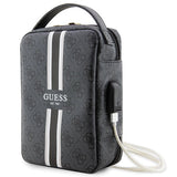 Guess Bag GUHBP4RPSK Organizer sort/sort 4G trykte striber