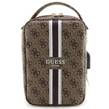 Guess Bag GUHBP4RPSW Organizer brun/brun 4G trykte striber