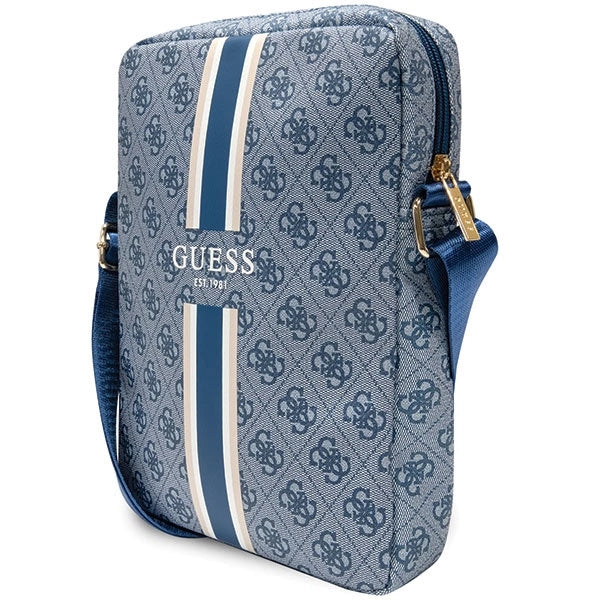 Guess Bag GUTB10P4RPSB 10" blå/blå 4G Stripes Tablet Bag