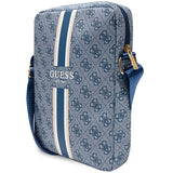 Guess Bag GUTB10P4RPSB 10" blå/blå 4G Stripes Tablet Bag