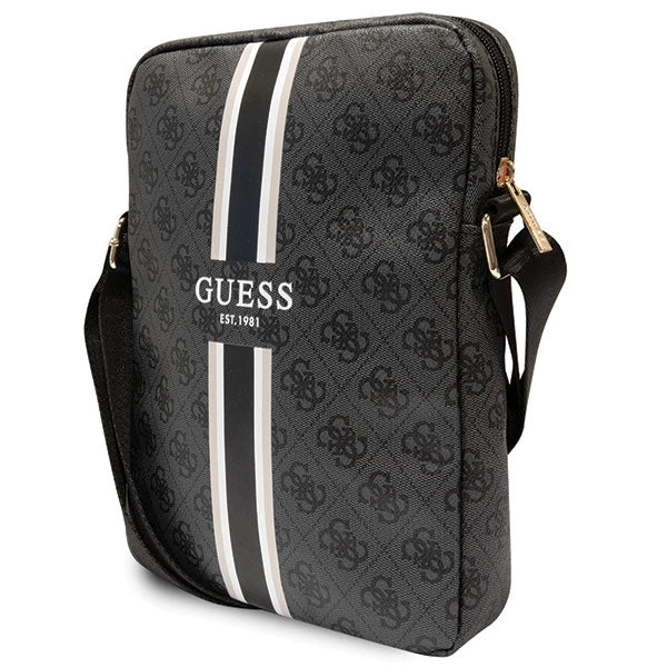Guess Bag GUTB10P4RPSK 10" sort/sort 4G Stripes Tablet Bag