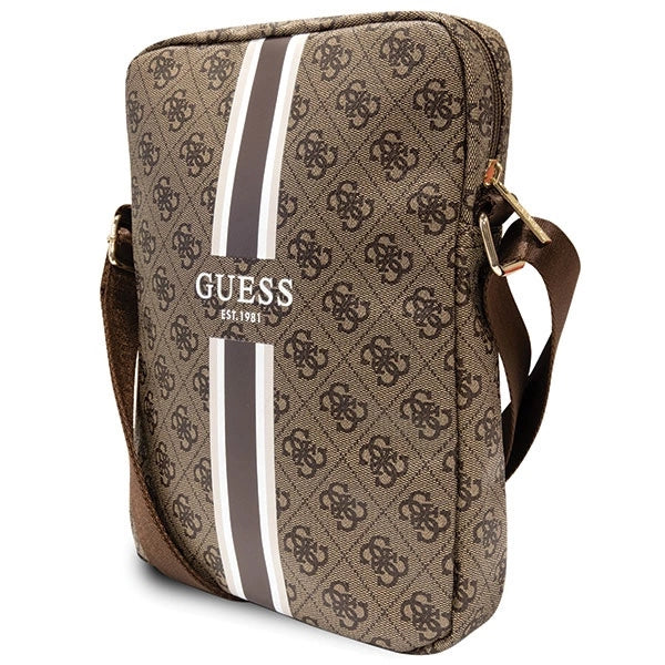 Guess Bag GUTB10P4RPSW 10" brun/brun 4G Stripes Tablet Bag