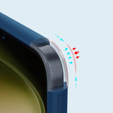 Nillkin Super Frosted Shield Pro forstærket etui til Samsung Galaxy S23 FE - sort