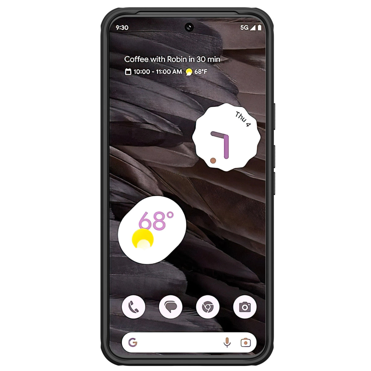 Nillkin Super Frosted Shield Pro forstærket etui til Google Pixel 8 - sort