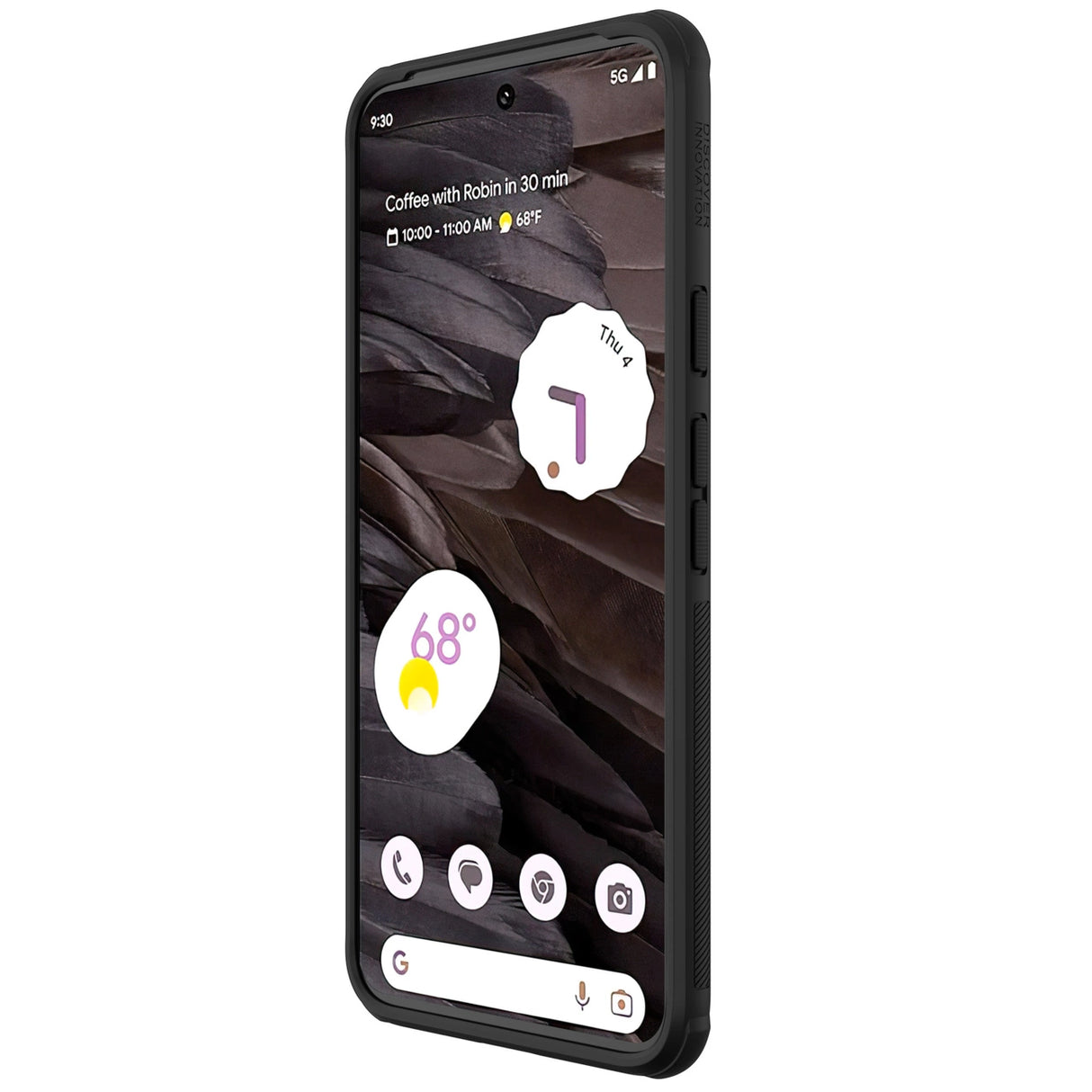 Nillkin Super Frosted Shield Pro forstærket etui til Google Pixel 8 - sort
