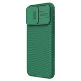 Nillkin CamShield Pro Magnetisk Case til iPhone 15 Pro med Kamerabeskytter - Grøn
