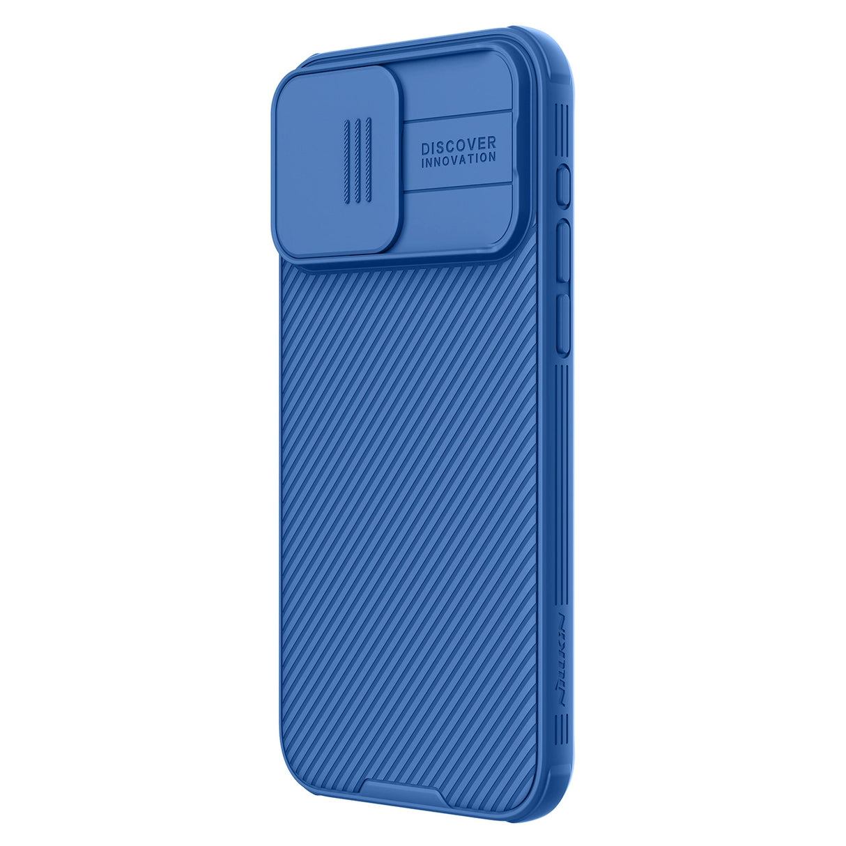 Nillkin CamShield Pro Magnetisk Case til iPhone 15 Pro med Kamerabeskytter - Blå