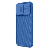 Nillkin CamShield Pro Magnetisk Case til iPhone 15 Pro med Kamerabeskytter - Blå