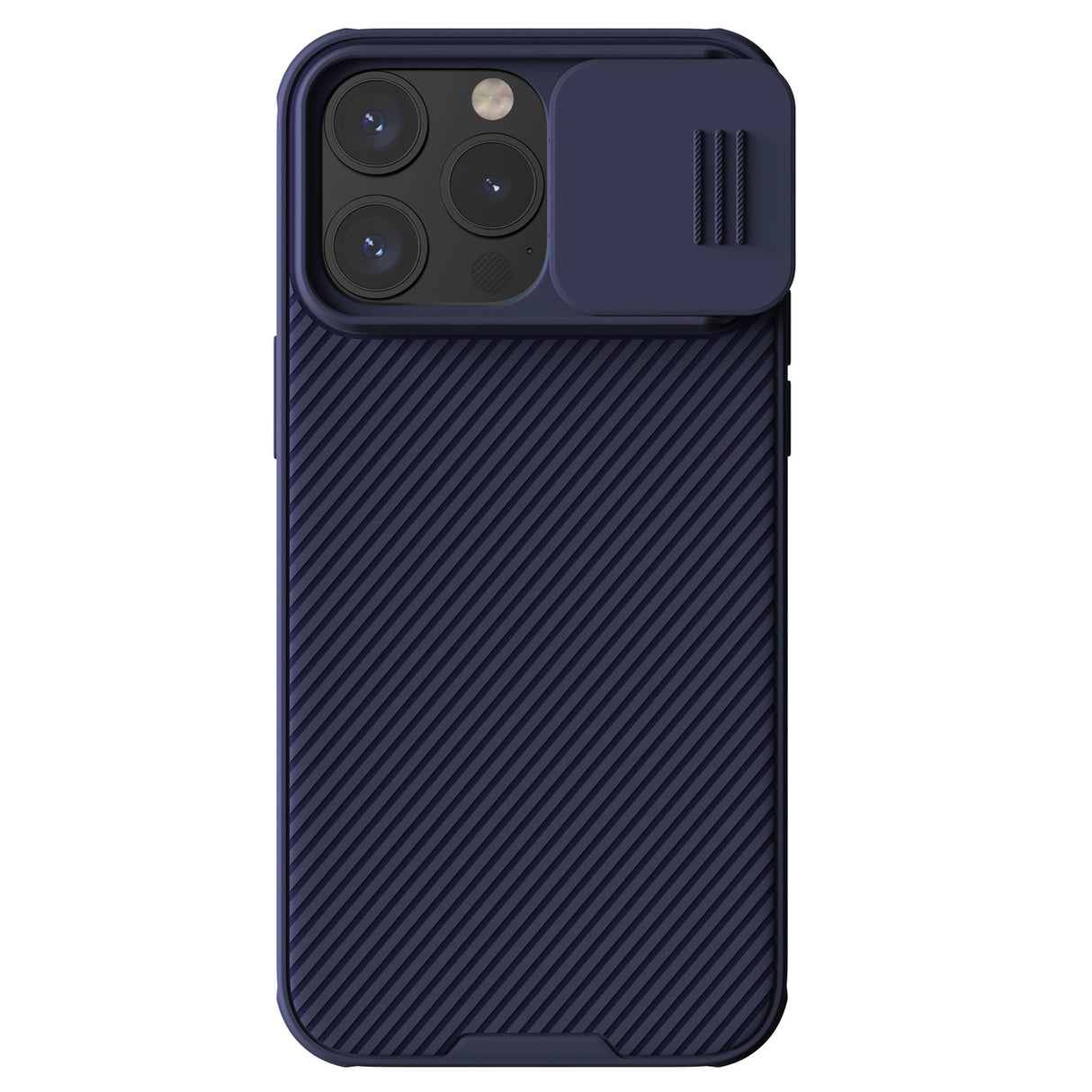 Nillkin CamShield Pro Magnetisk Case til iPhone 15 Pro Max med Kamerabeskytter - Lila