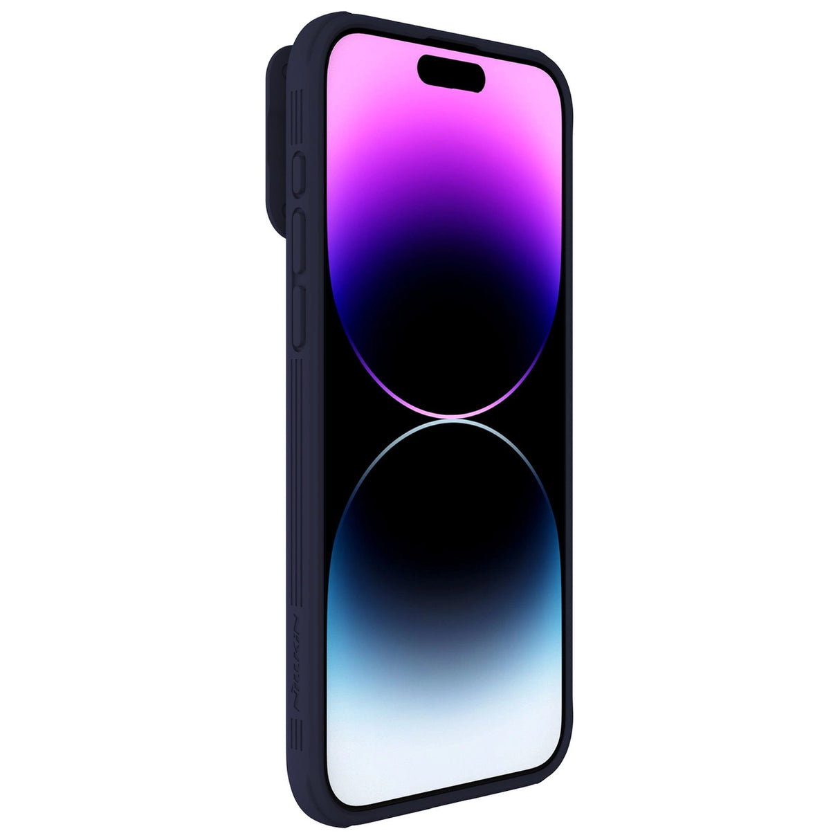 Nillkin CamShield Pro Magnetisk Case til iPhone 15 Pro Max med Kamerabeskytter - Lila