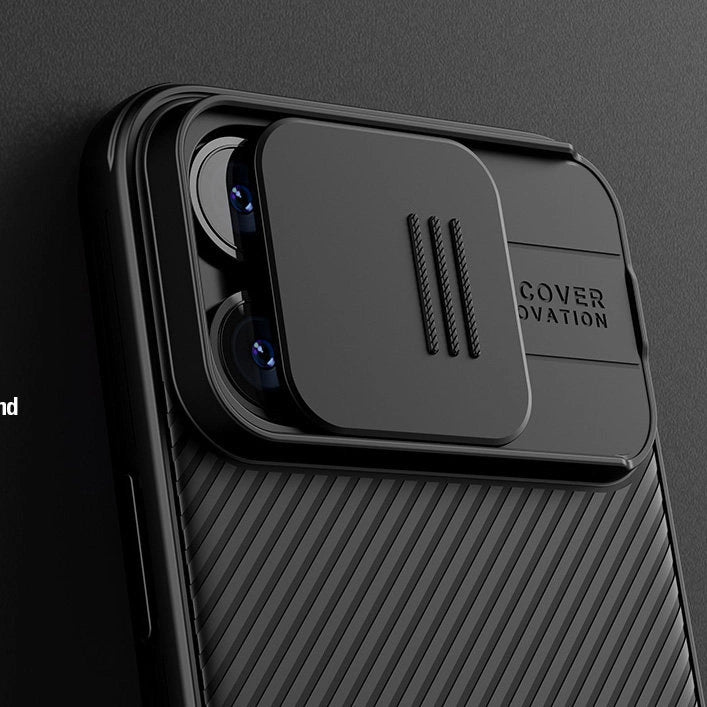 Nillkin CamShield Pro Magnetisk Case til iPhone 15 Plus med Kamerabeskytter - Grøn