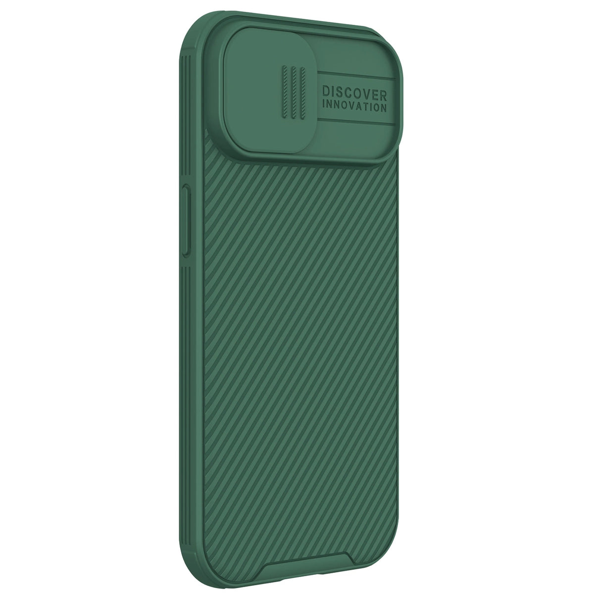Nillkin CamShield Pro Magnetisk Case til iPhone 15 Plus med Kamerabeskytter - Grøn