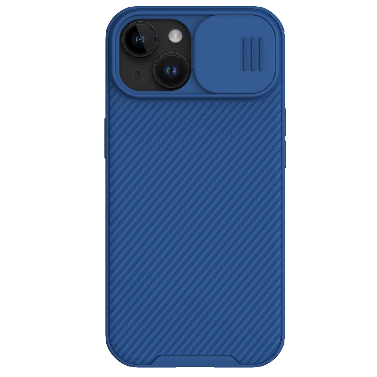 Nillkin CamShield Pro Magnetisk Case til iPhone 15 Plus med Kamerabeskytter - Blå