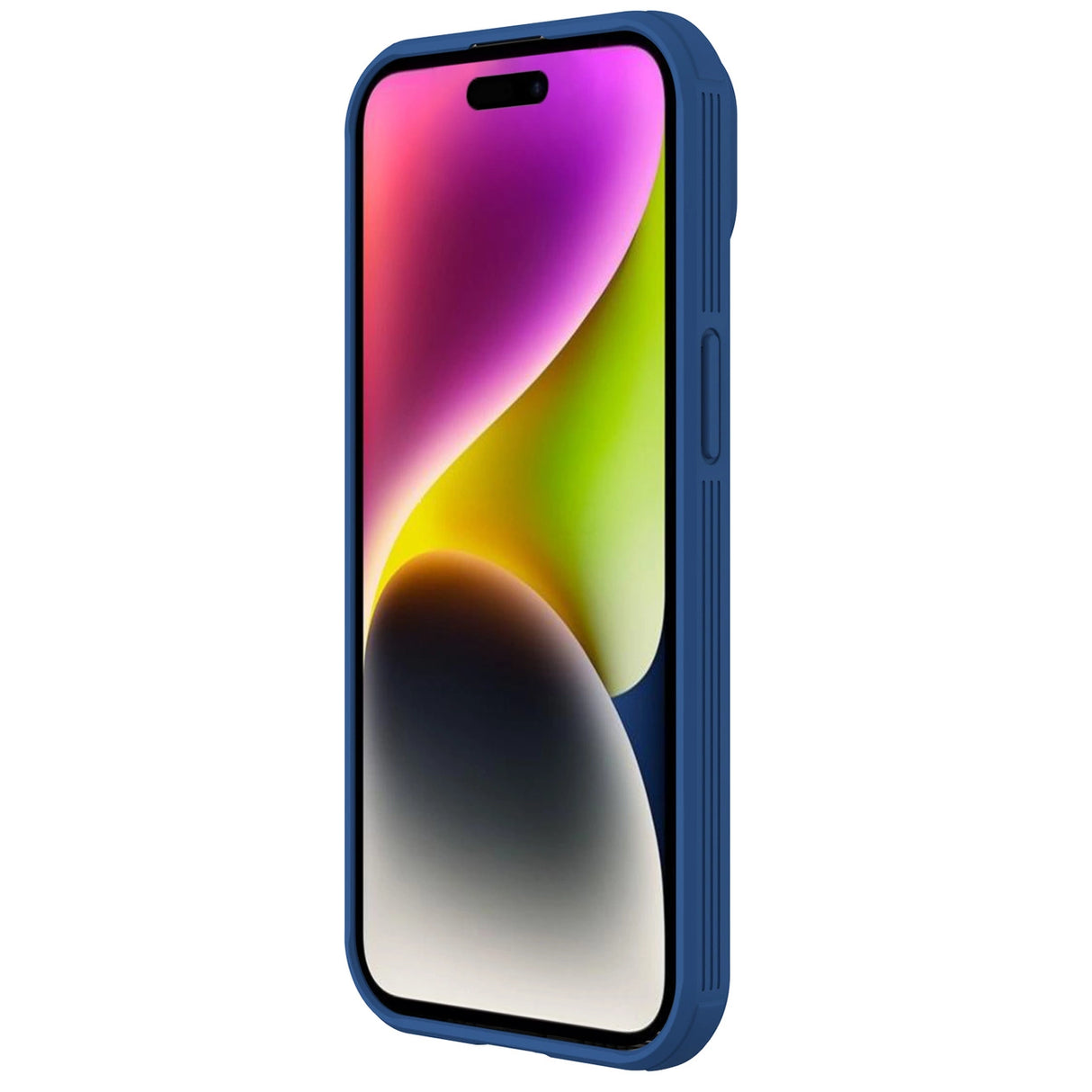 Nillkin CamShield Pro Magnetisk Case til iPhone 15 Plus med Kamerabeskytter - Blå