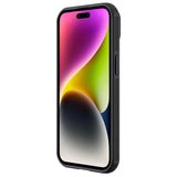 Nillkin CamShield Pro Magnetisk Case til iPhone 15 Plus med Kamerabeskytter - sort
