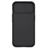 Nillkin CamShield Pro Magnetisk Case til iPhone 15 Plus med Kamerabeskytter - sort