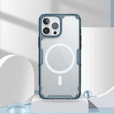 Nillkin Nature Pro pansret kuffert med MagSafe til iPhone 15 Pro Max - blå