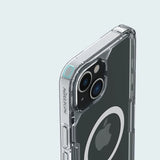 Nillkin Nature Pro pansret kuffert med MagSafe til iPhone 15 Plus - blå