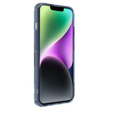 Nillkin Nature Pro pansret kuffert med MagSafe til iPhone 15 Plus - blå