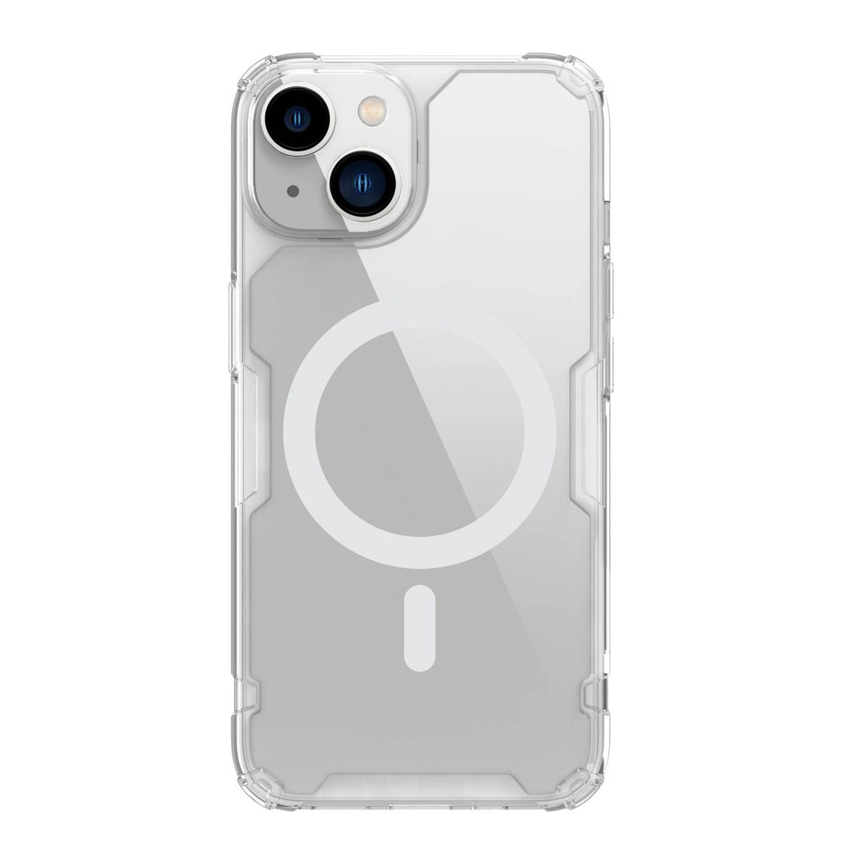 Nillkin Nature Pro pansret kuffert med MagSafe til iPhone 15 Plus - hvid