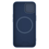 Nillkin CamShield Silky Silicone Case til iPhone 15 Plus med Kamerabeskytter - mørkblå